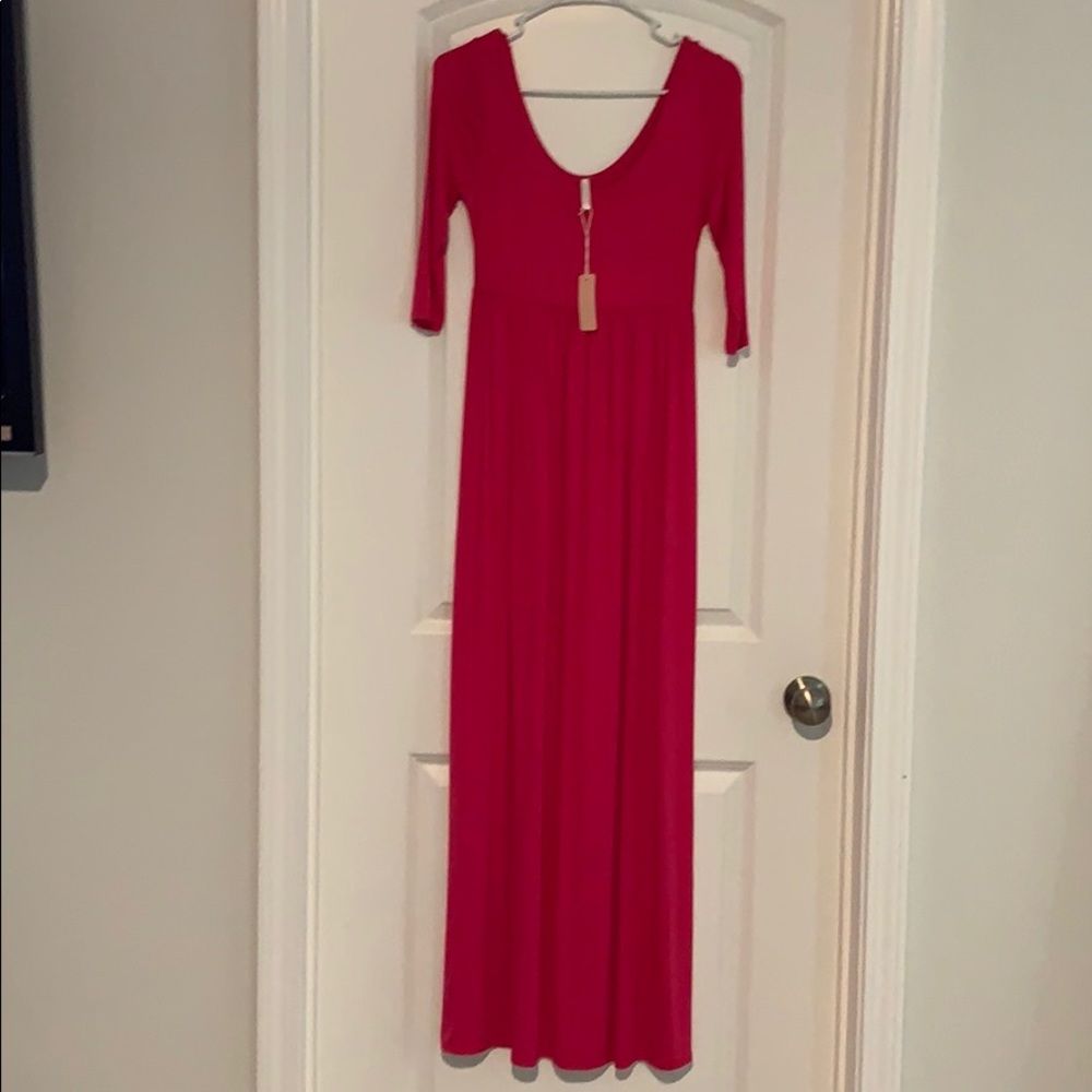 Pink Blush Maternity Dress - NEVER WORN